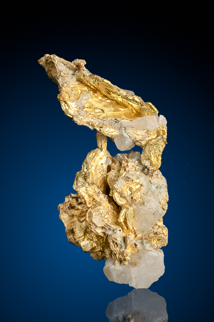 (image for) Rare Crystallized Gold in Quartz - Alleghany District, CA - 3.26 grams